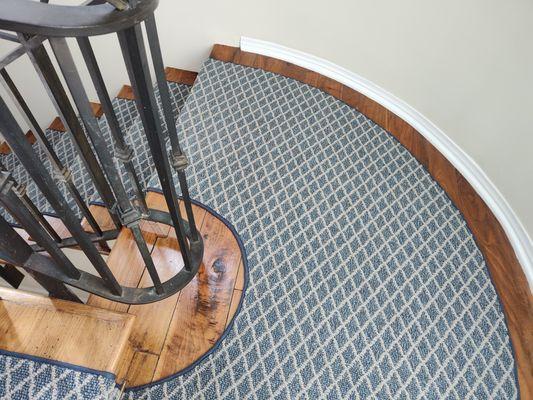 Stair Runner -Anderson Tuftex Carpet Style Springers Point Color West Coast