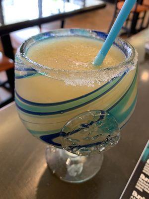 Piña colada margarita blended