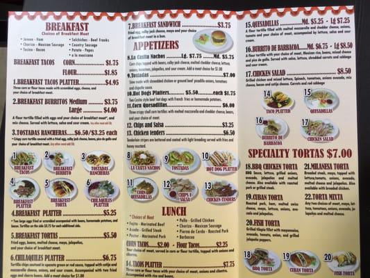 More menu