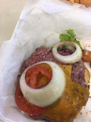 Raw The Gilligan Burger