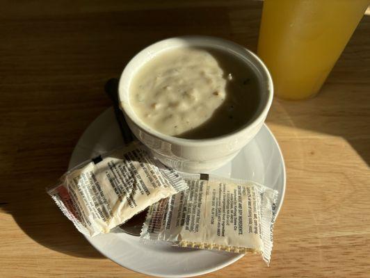 Clam chowder