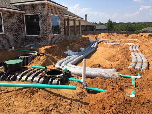 Septic System Drain Field Lines in Escambia County, FL and Santa Rosa County, FL Navarre and Gulf Breeze