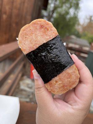 Spam musubi from onigiri house