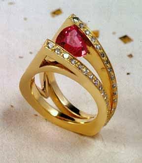 Award Winning Design, Awesome Pink Sapphire!!