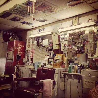 Family Barbershop is the real deal old school barbershop.