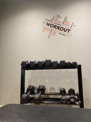 Dumbbell stack