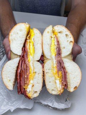 Pork roll egg & cheese | @copenhangry