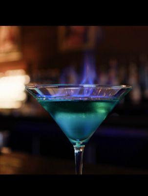 Blue Velvet Martini