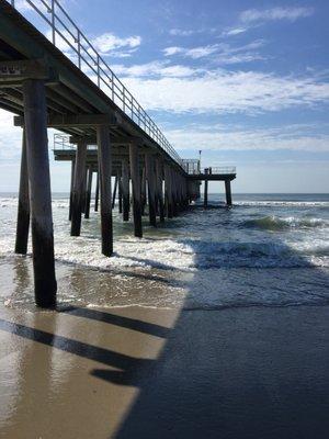 Gorgeous, calm day at the beach.