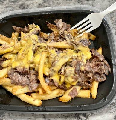 Loaded Cheesesteak Fries