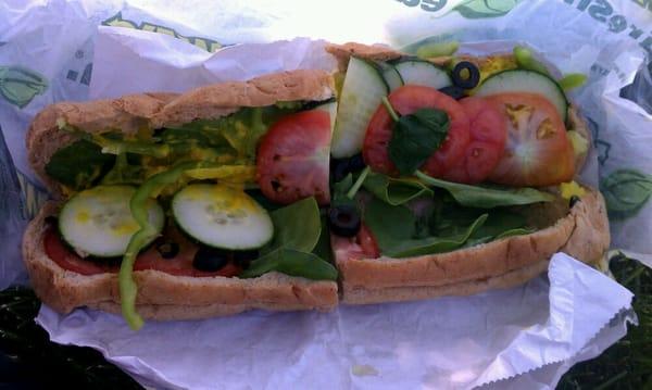 Veggie sub!!!