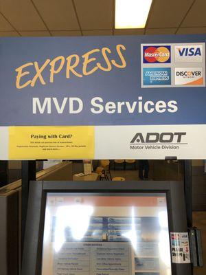 Express services online here