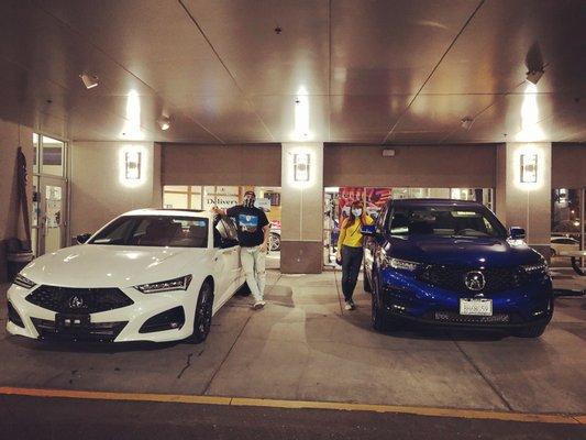 TLX A-Spec AWD and RDX A-Spec AWD.  Thanks, Kyle!