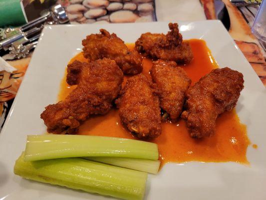 Chicken wings appetizer. Delicious!