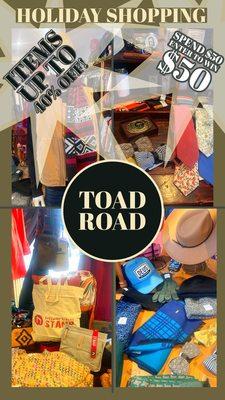 Toad Road: Eclectic Men and Womens clothing and accessories boutique.  6807 Fourth St, Los Ranchos De Albuquerque, NM 87107