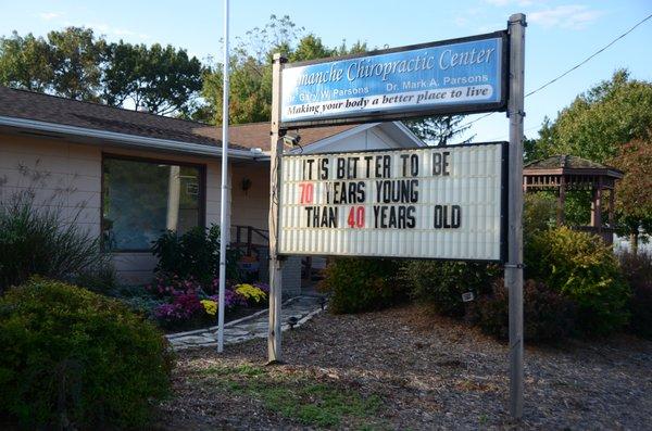 Clinic sign