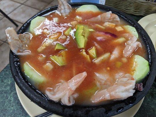 Aguachile mixto