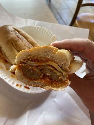 Meatball grinder