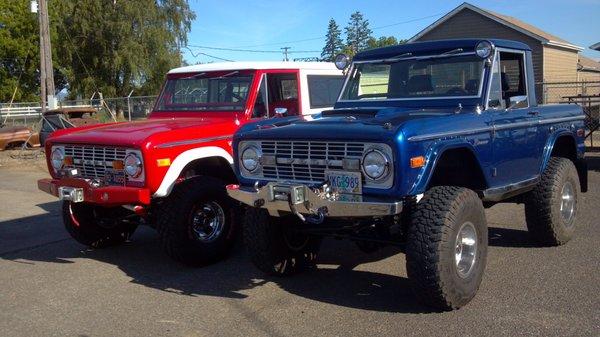 2 Early Broncos we had the privilege to restore .