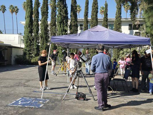 Carnegie Observatories Open House Oct 2024: Solar Telescope