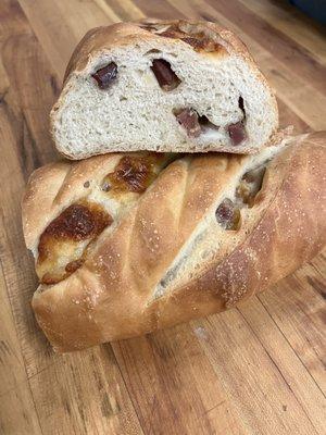 Prosciutto and Provolone Italian Loaf