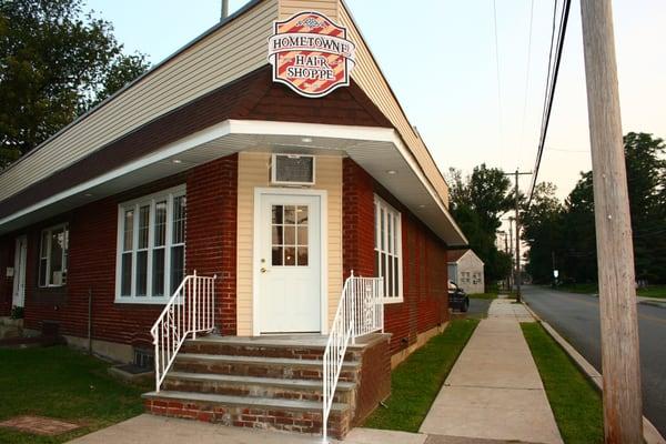 At the corner of Linden Ave. and South Morton Ave. in Rutledge, just down from Rios and the Morton Septa train station.