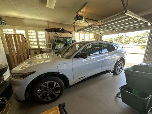 Trying an electric vehicle. This one is from ford.