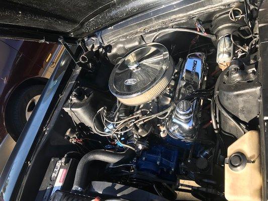 68 Mustang Fastback  Engine build and Power steering conversion