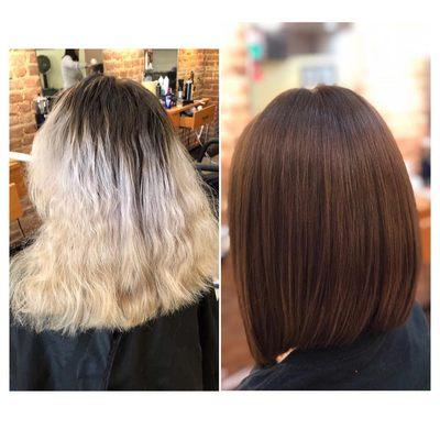 Major transformation done by Liliana. ‍