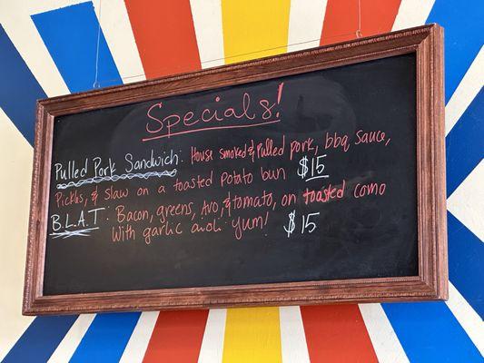 Specials 9/23