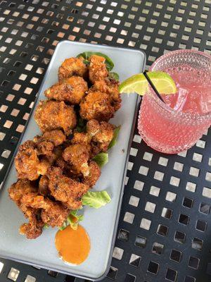 Cauliflower wings