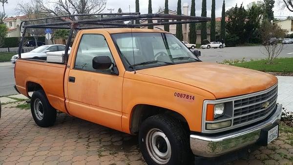 1990 Chevrolet Cheyenne C/K 1500, Orange