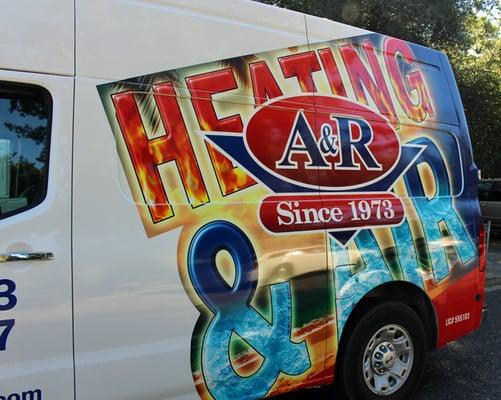 A&R Heating & Air Conditioning in business since 1973.