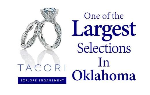 Huntington Jewelers has one of the largest selections of TACORI in Oklahoma