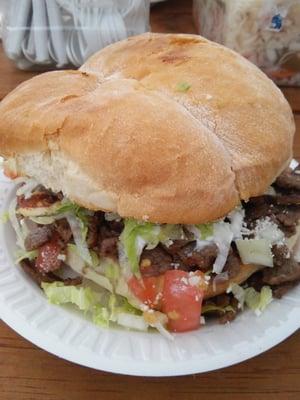 Carne asada torta