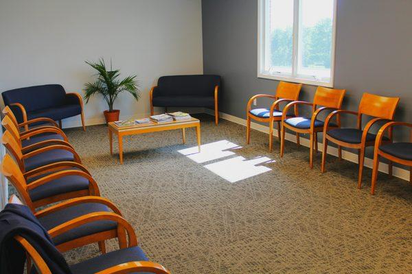 Take a seat in our cozy waiting room!