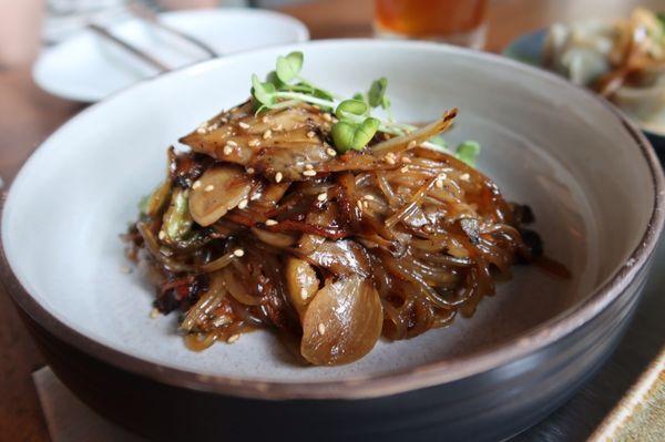 HH Japchae $6. A must try on their happy hour menu!! So much flavor in such a small dish