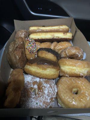 Dozen donuts