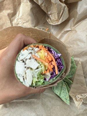 Thai Chicken Wrap