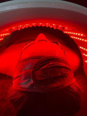 Targeting inflammation incorporates techniques specialized treatments like red LED light therapy to calm irritated skin and promote healing.