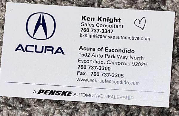 Call and make an appointment with Ken Knight - You won't regret it!