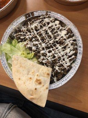 Gyro platter