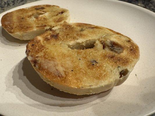 Rosemary and sundried tomato bagel