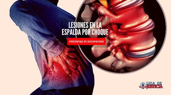 Lesiones en la espalda por choque * Abogados de Accidentes