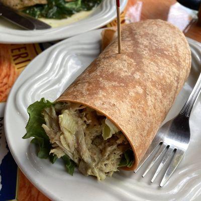 Mango Cashew Chicken Wrap