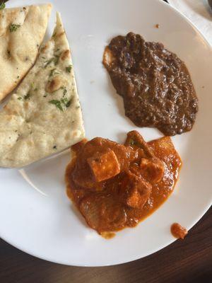 Naan, Paneer Tikka Masala, DAL MAKHNI