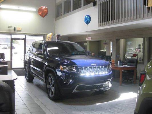 Our vehicles sparkle on our showroom floor!