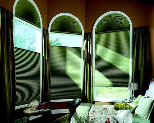 Hunter Douglas Duette(R) Architella(R) Honeycomb shades- the most energy efficient blind on the market!