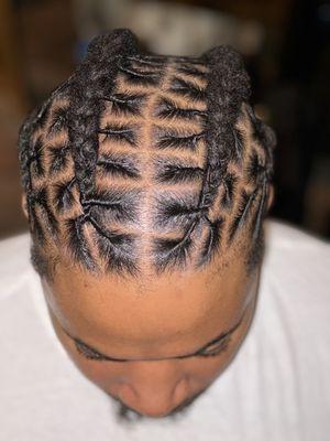 Men loc Braids