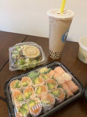 3 rolls lunch